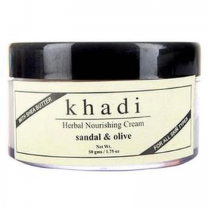 Оживляющий Питательный крем Сандал и Олива (Sandal Olive Nourishing Cream) 50г. Khadi Natural.